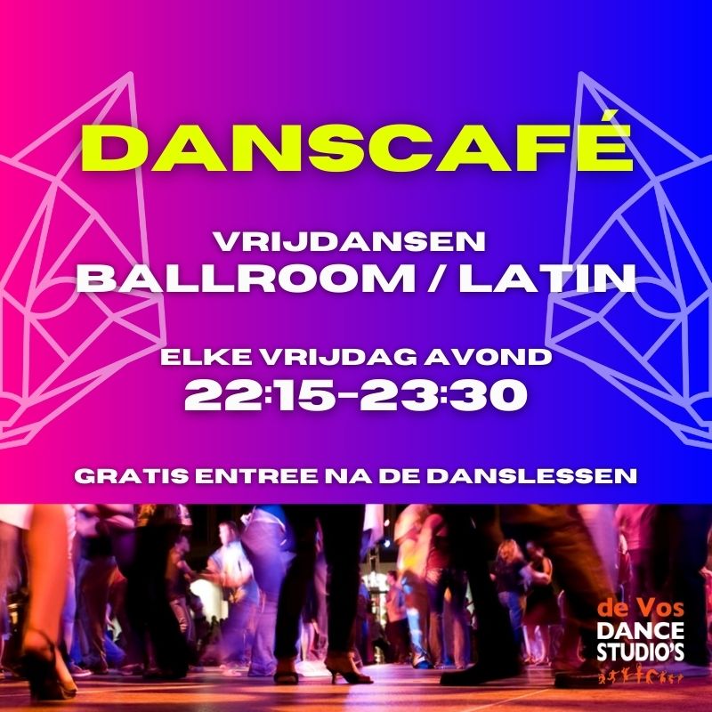 De Vos Dance Studio's - Agenda - Danscafé
