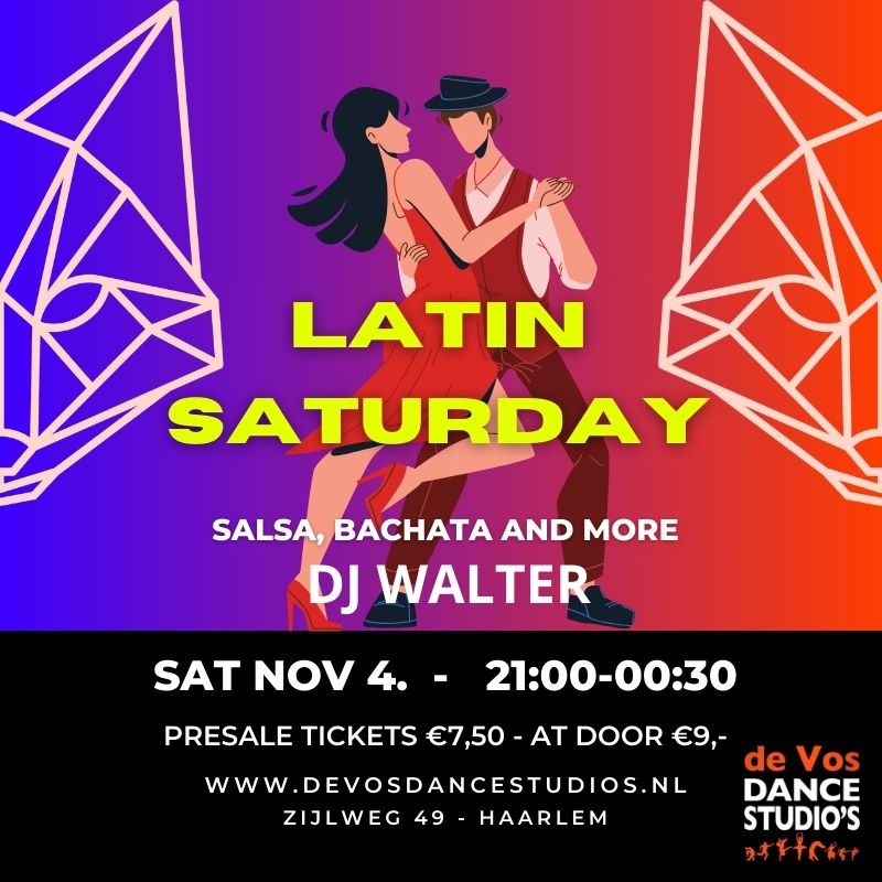 De Vos Dance Studio's - Agenda - Latin Saturday