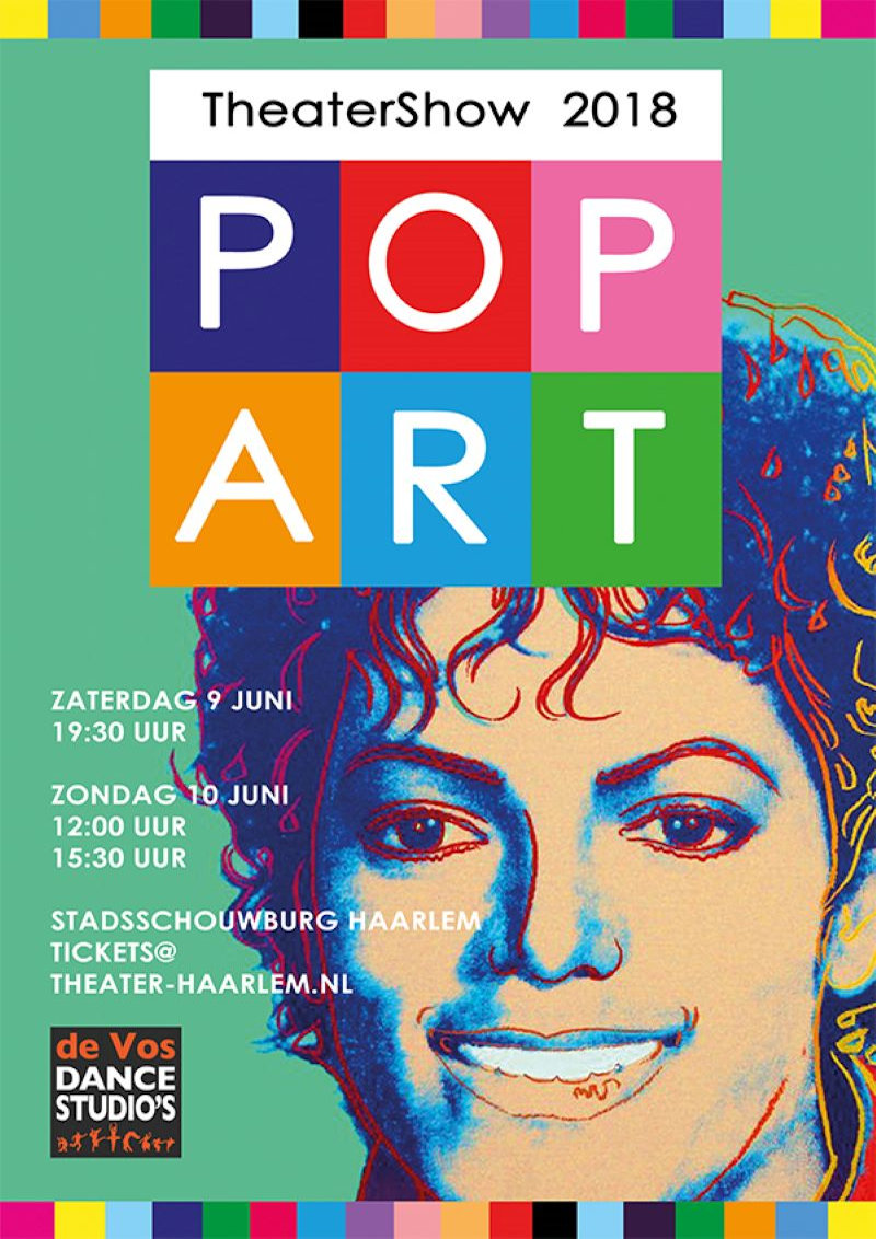 De Vos Dance Studio's - Dans producties - Theatershow 2018 - Popart
