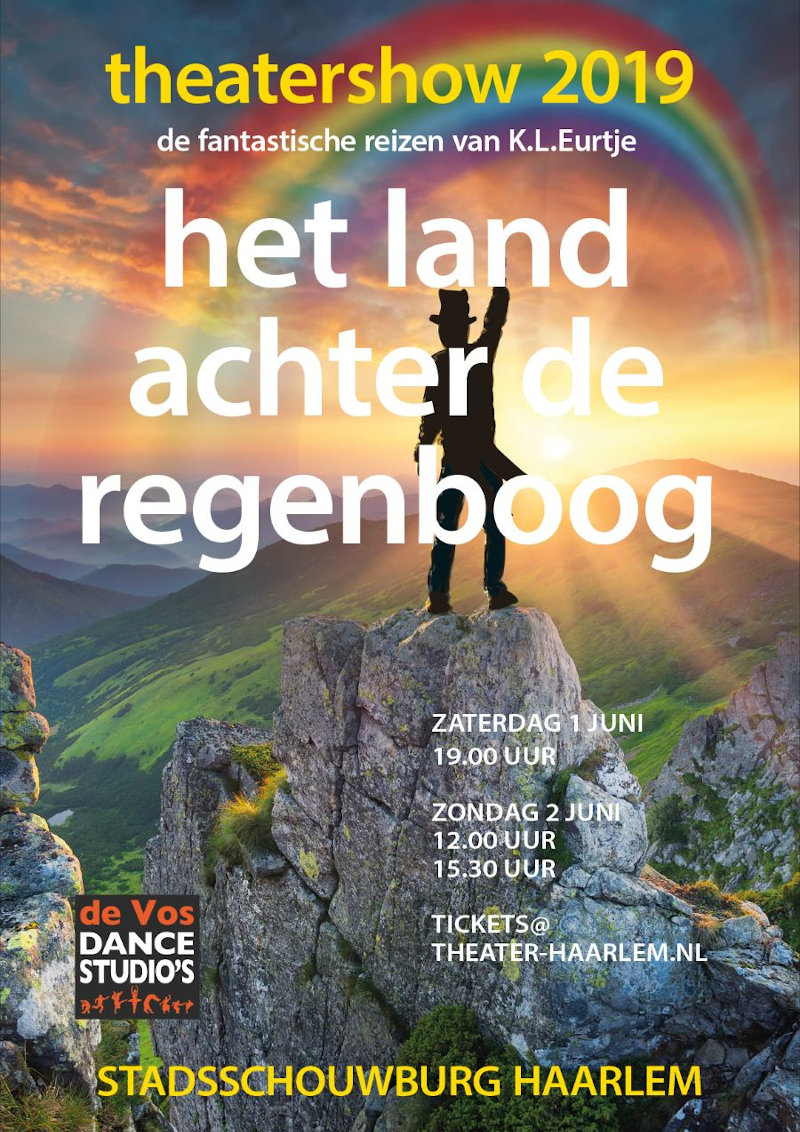 De Vos Dance Studio's - Dans producties - Theatershow 2019 - K.L. Eurtje - Het land achter de regenboog