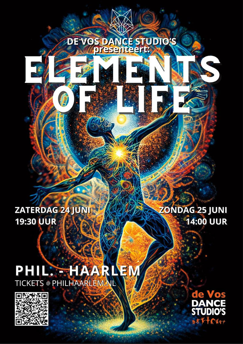 De Vos Dance Studio's - Dans producties - Theatershow 2023 - Elements of Life