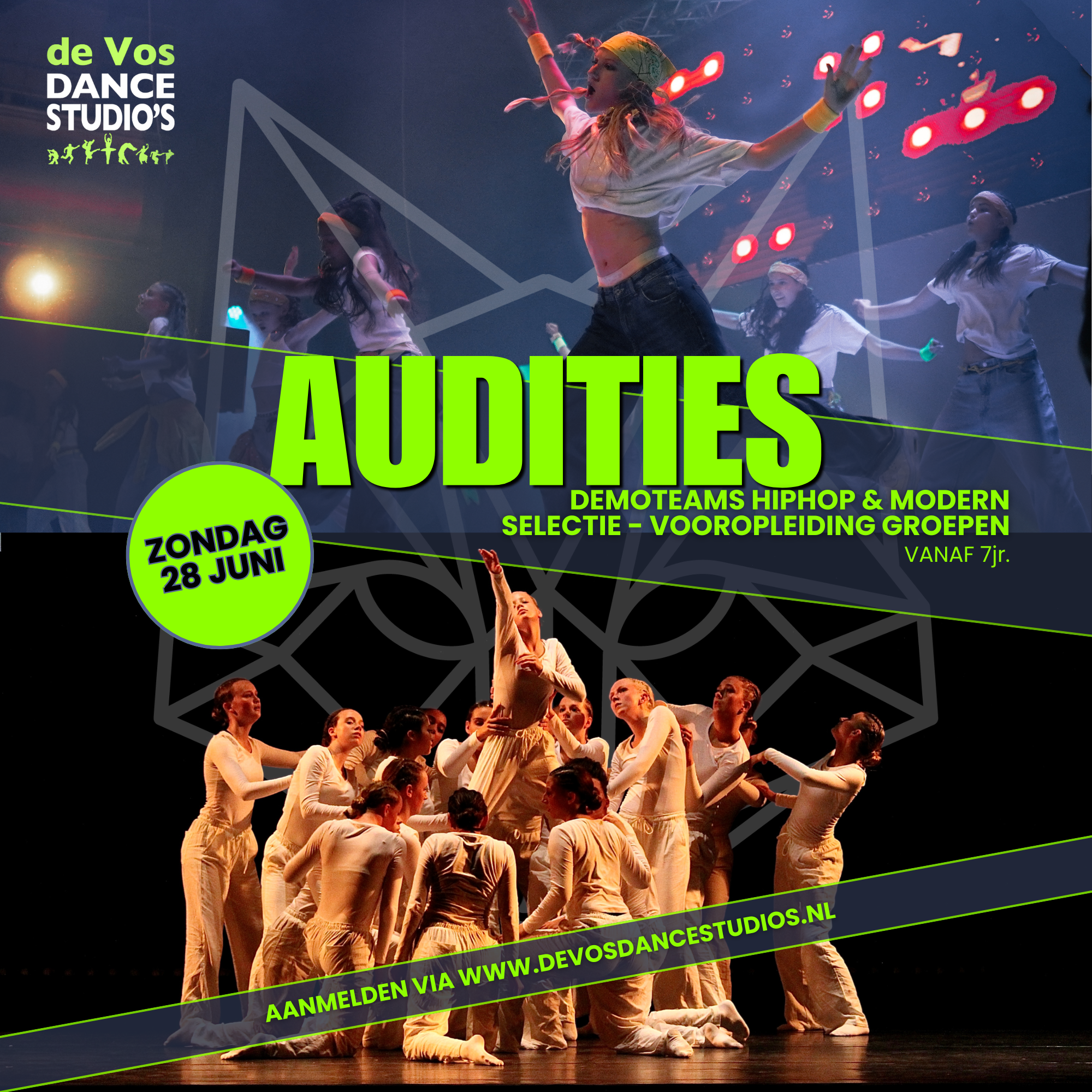 De Vos Dance Studio's - Agenda - Audities